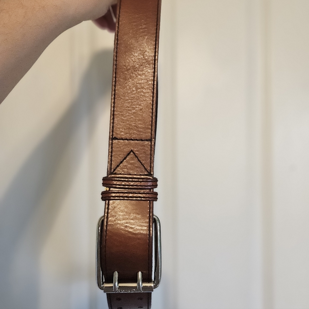 Michael Kors Genuine Leather Belt - Picture 6 of 7